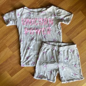 GIRL’S UNICORN PJ SET